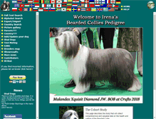 Tablet Screenshot of bcpedigree.se